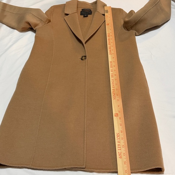 Tahari Wool&Cashmere Blend Camel Coat size S - Picture 4 of 9